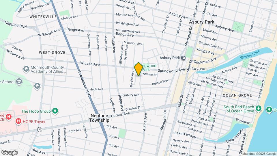 21 Atkins Ave Map and Location Details