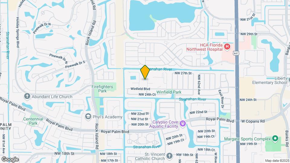 6621 Winfield Blvd Map and Location Details