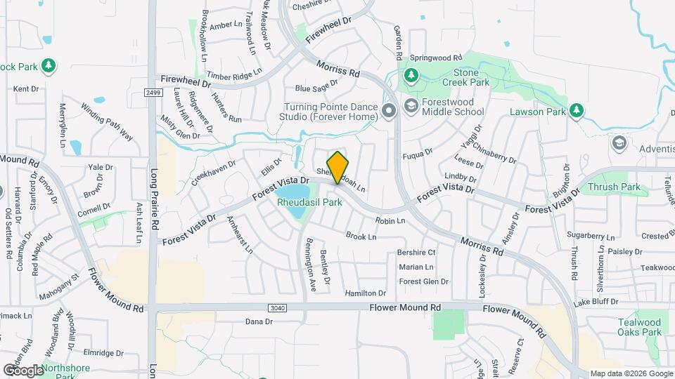 1940 Robin Ln Map and Location Details