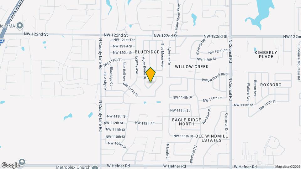 11713 Silver Sun Dr Map and Location Details