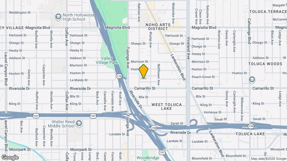 11269 La Maida St Map and Location Details