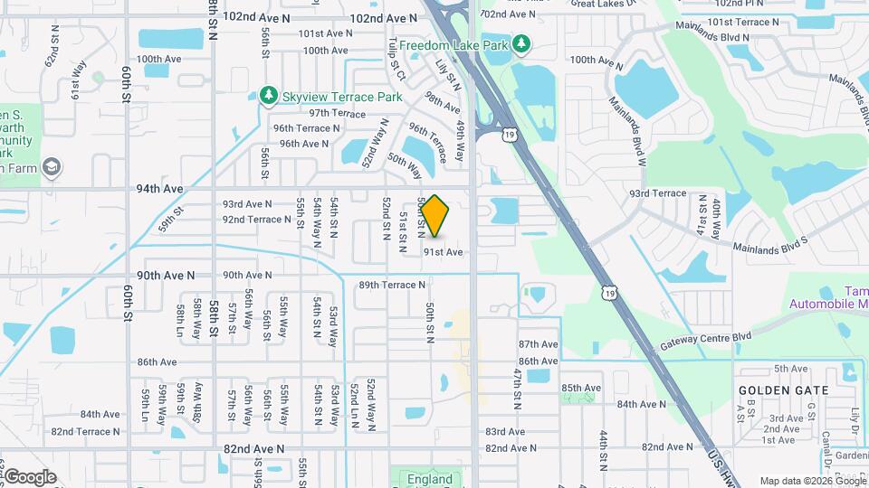 4973 91st Ave Map and Location Details