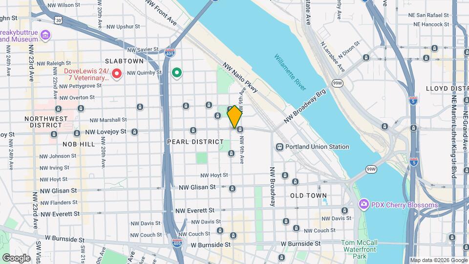 900 NW Lovejoy St, Unit SI ID1512206P Map and Location Details