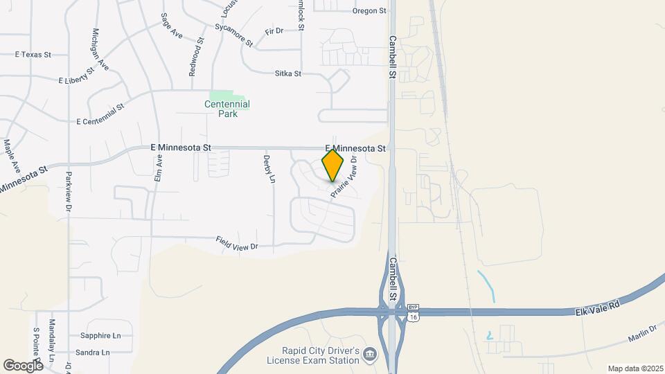 1227 Clover Ridge Dr Map and Location Details