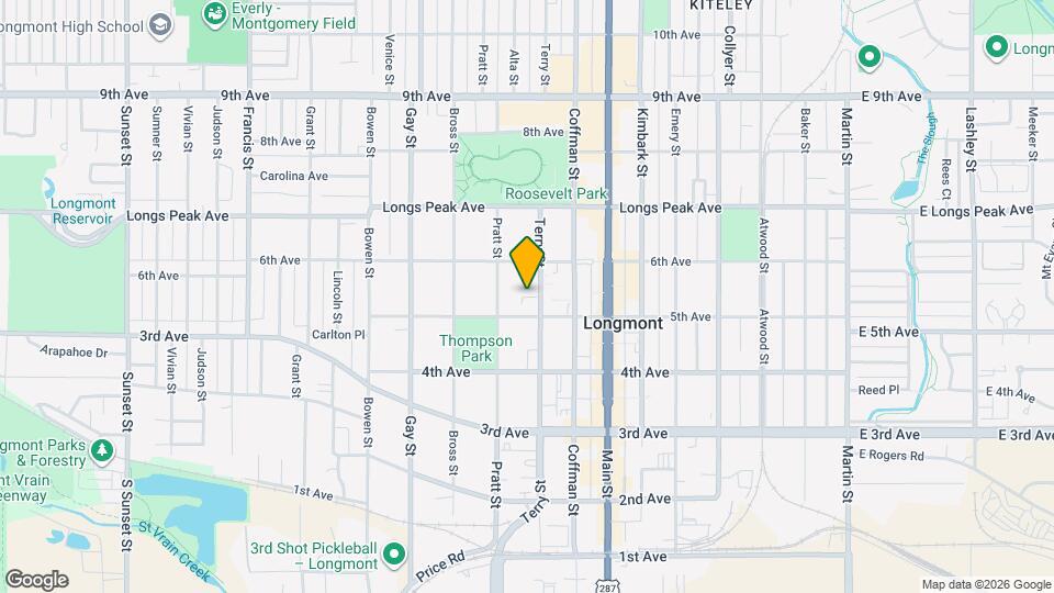 513 Terry St, Unit C Map and Location Details