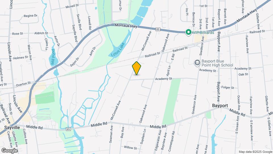 105 Academy St Map and Location Details