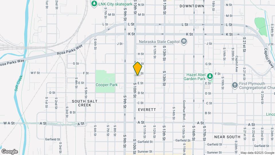 918 S 10th St Map and Location Details