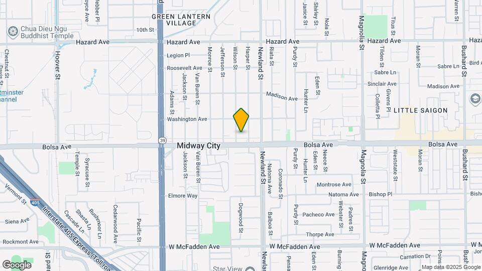 14938 Wilson St Map and Location Details