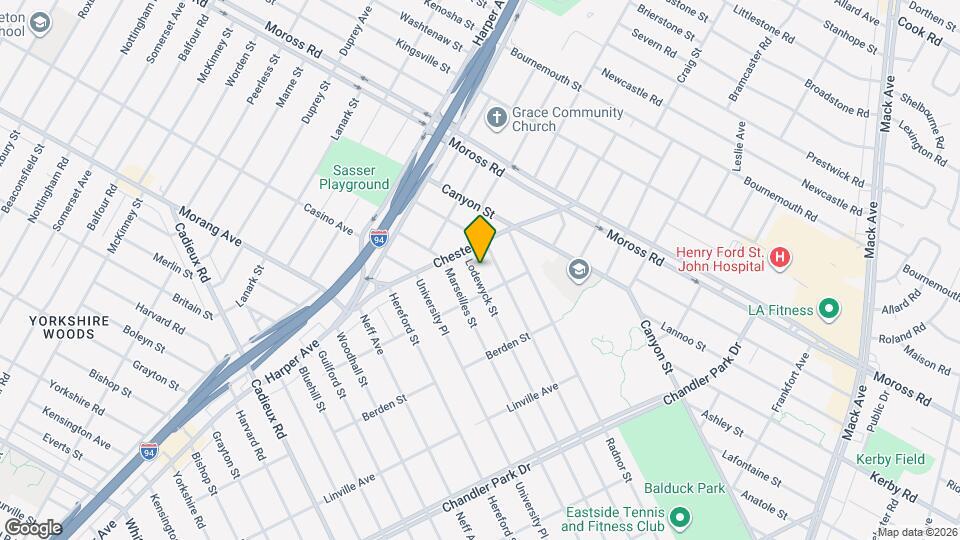 6348 Lodewyck St Mapa y Detalles de la Ubicación