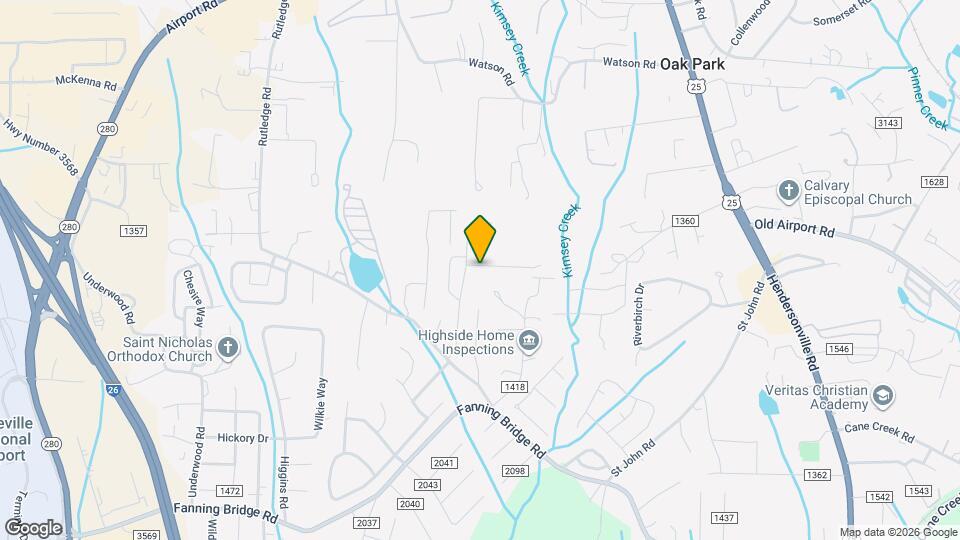 36 Ashelyn Pk Dr Map and Location Details