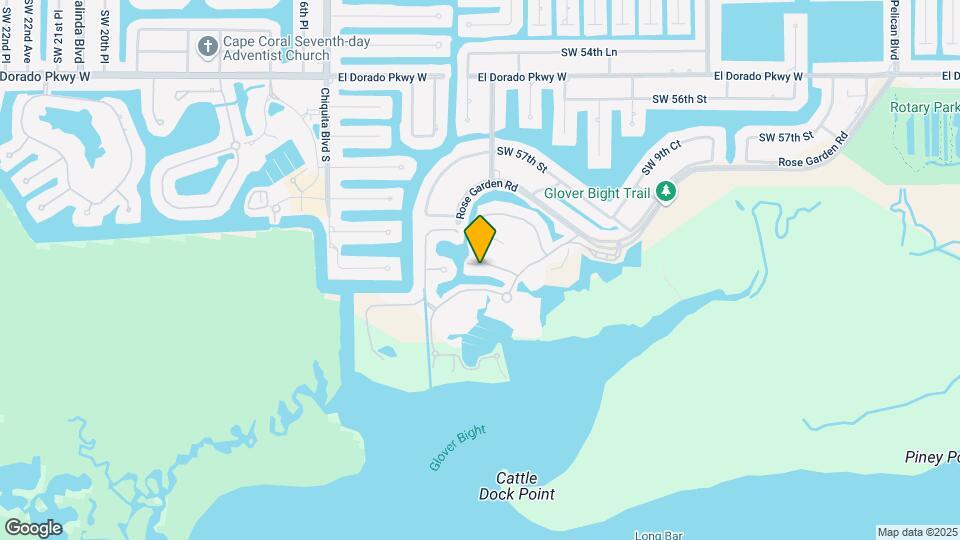 5953 Tarpon Gardens Cir Map and Location Details