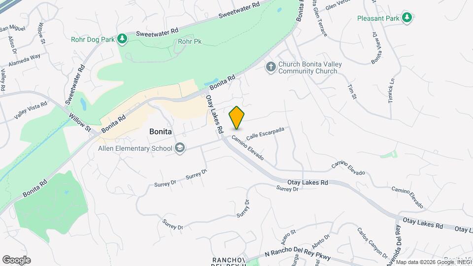 209 Camino Elevado Map and Location Details