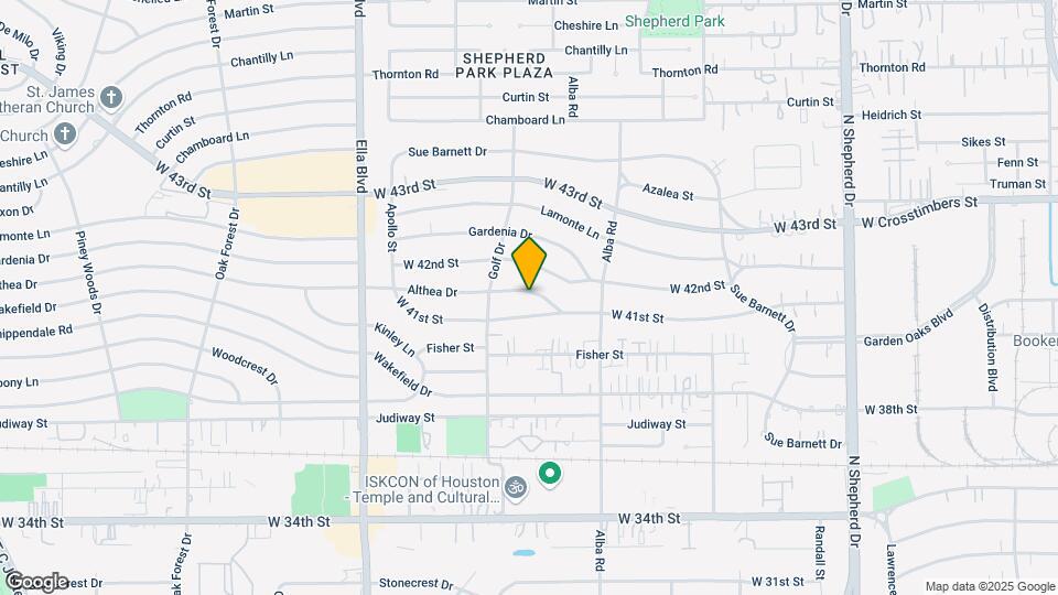 955 Althea Dr Map and Location Details
