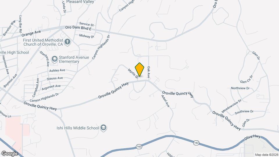 2537 Oroville Quincy Hwy Map and Location Details