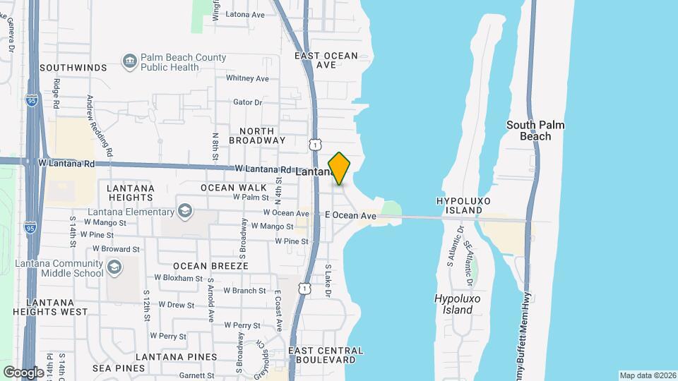 205 E Palm St Mapa y Detalles de la Ubicación