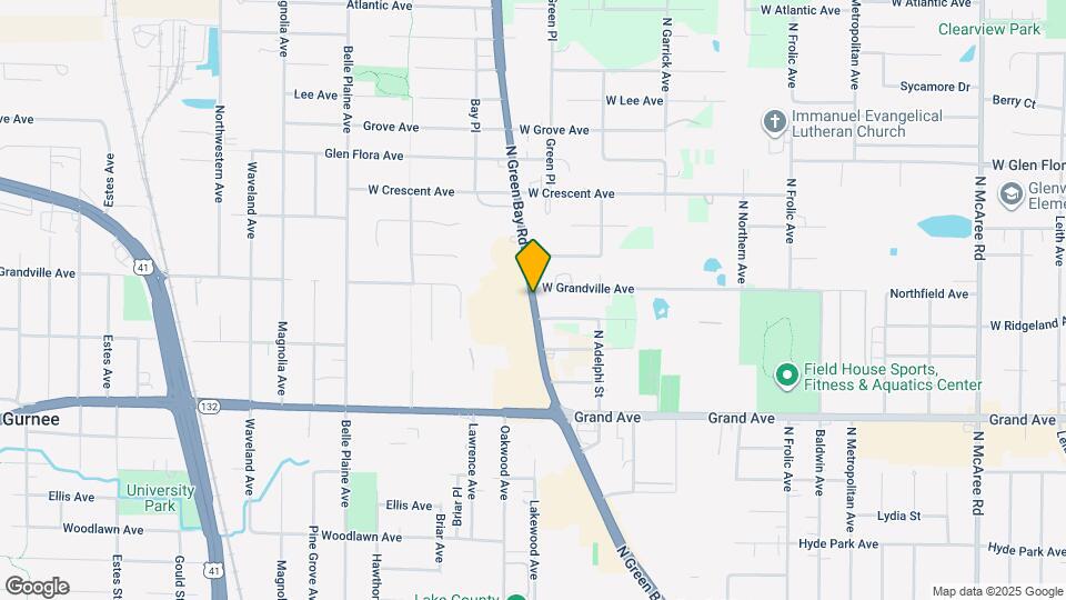 922 N Green Bay Rd, Unit A05C Map and Location Details