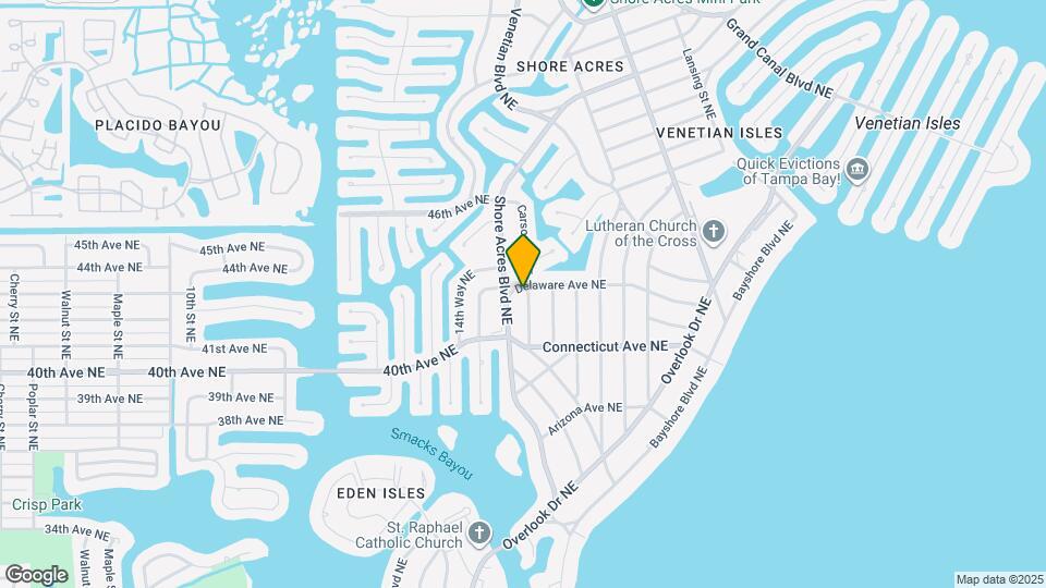 1516 Delaware Ave NE Map and Location Details