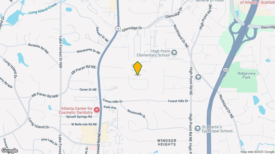 360 Elden Dr NE Map and Location Details