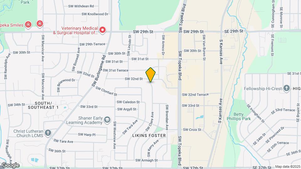 3225 SW Clare Ave Mapa y Detalles de la Ubicación