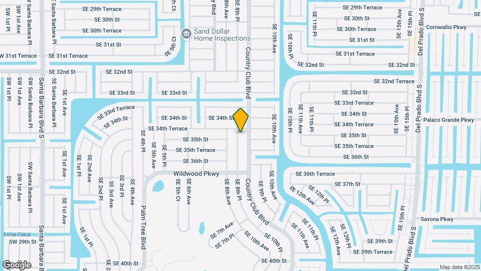 3423 SE 8th Pl Mapa y Detalles de la Ubicación