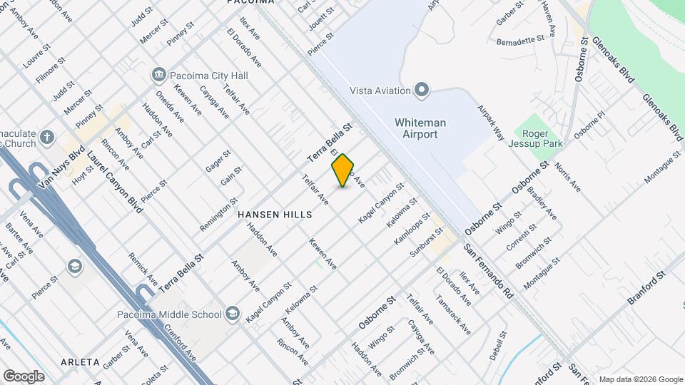 13032 Glamis St Mapa y Detalles de la Ubicación