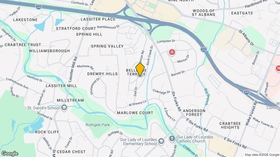 3414 Bellevue Rd Mapa y Detalles de la Ubicación