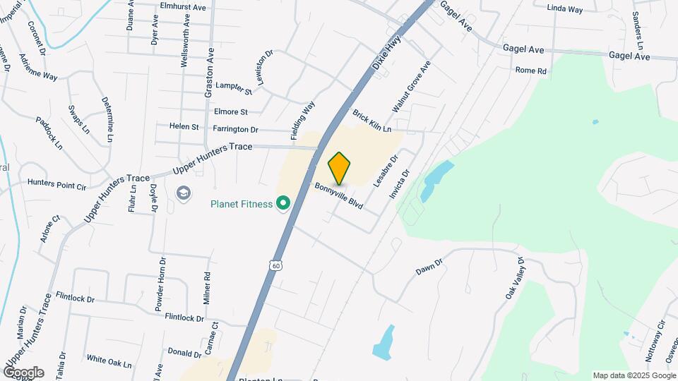 1725 Bonnyville Blvd Map and Location Details