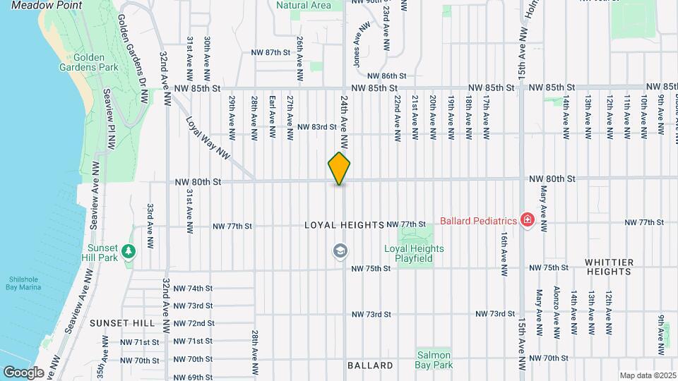 7751 24th Ave NW Map and Location Details
