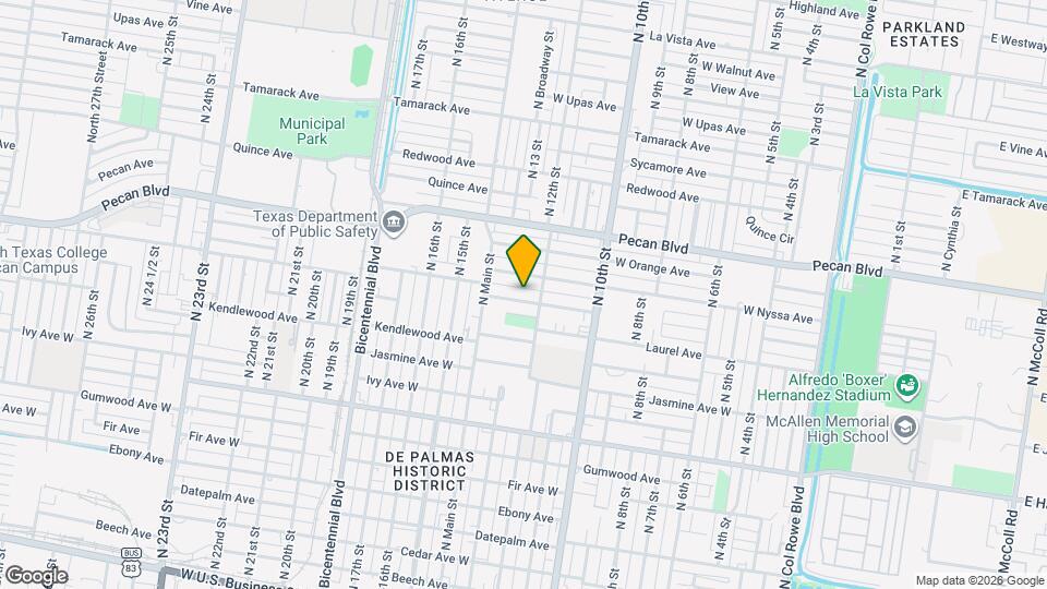 1212 W Maple Ave Map and Location Details