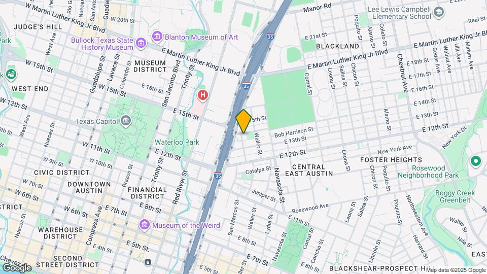 1309 Olander St Map and Location Details