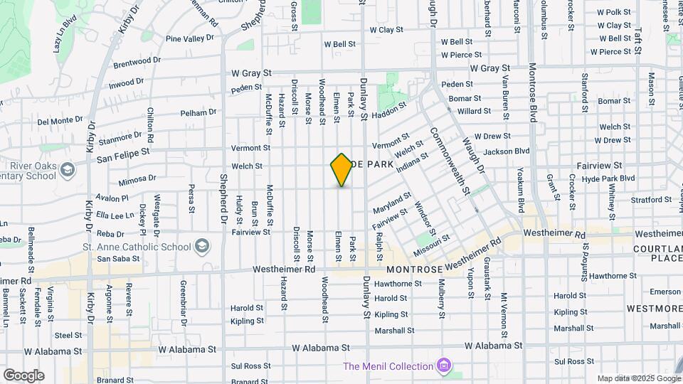2101 Elmen St Map and Location Details
