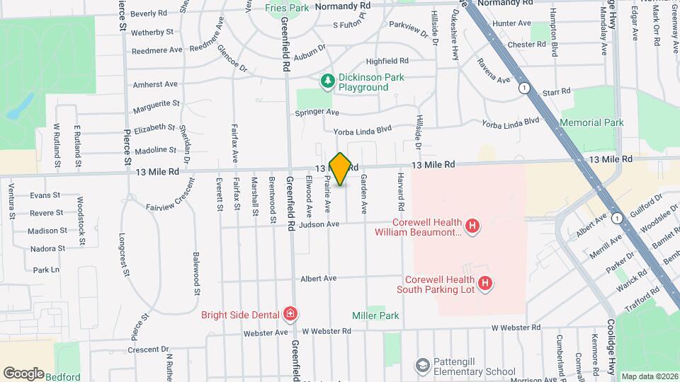 3351 Cummings Ave Map and Location Details