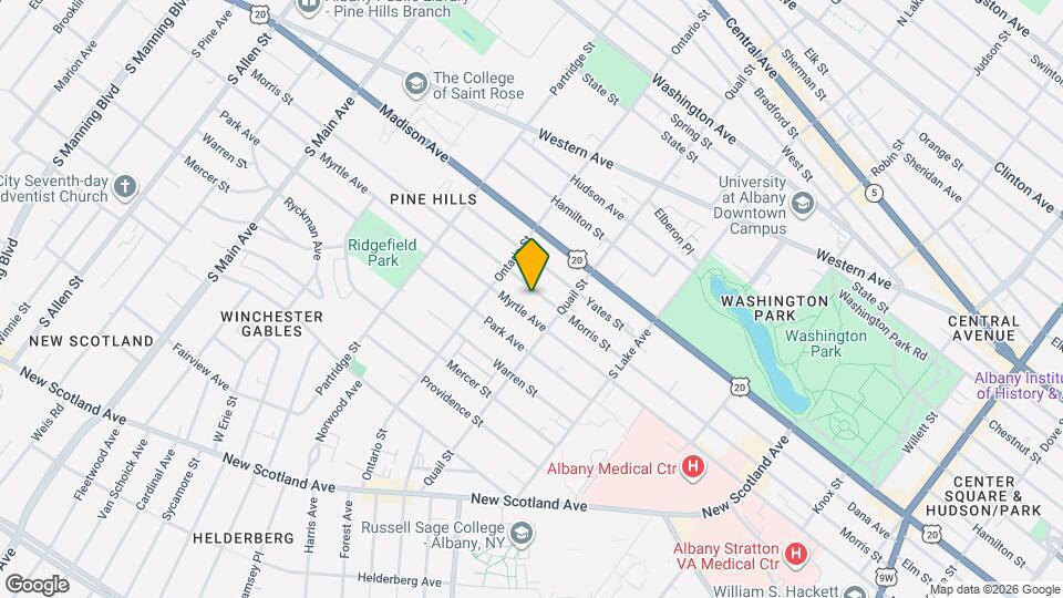 444 Morris St, Unit 1 Mapa y Detalles de la Ubicación