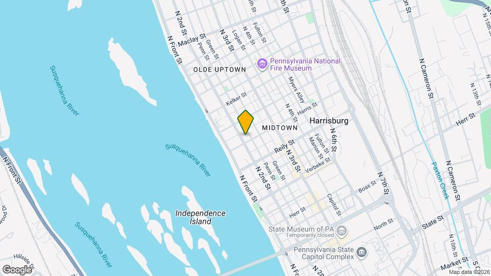 1605 N 2nd St Mapa y Detalles de la Ubicación