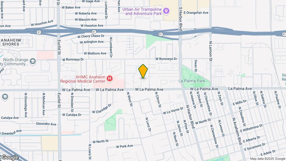 1128 N Mayfair Ave Map and Location Details