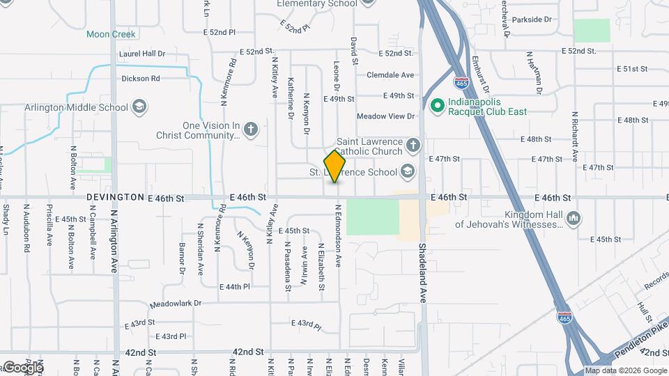 4610 Karen Dr Map and Location Details