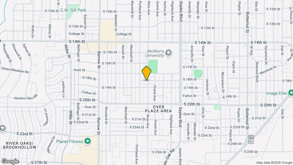 2501 S 18th St Map and Location Details