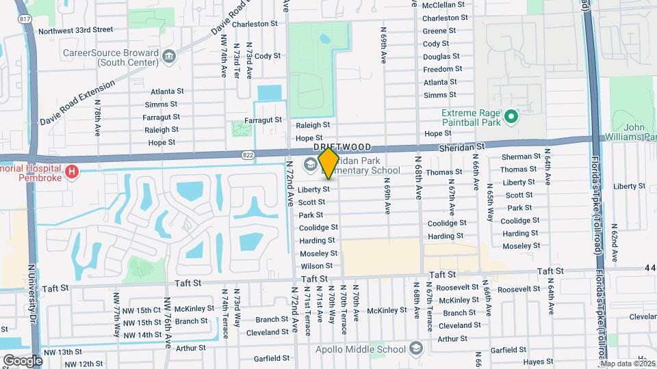 7081 Liberty St Map and Location Details