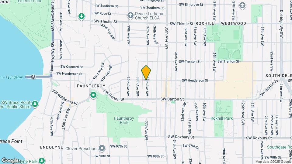 3701 SW Henderson St Map and Location Details