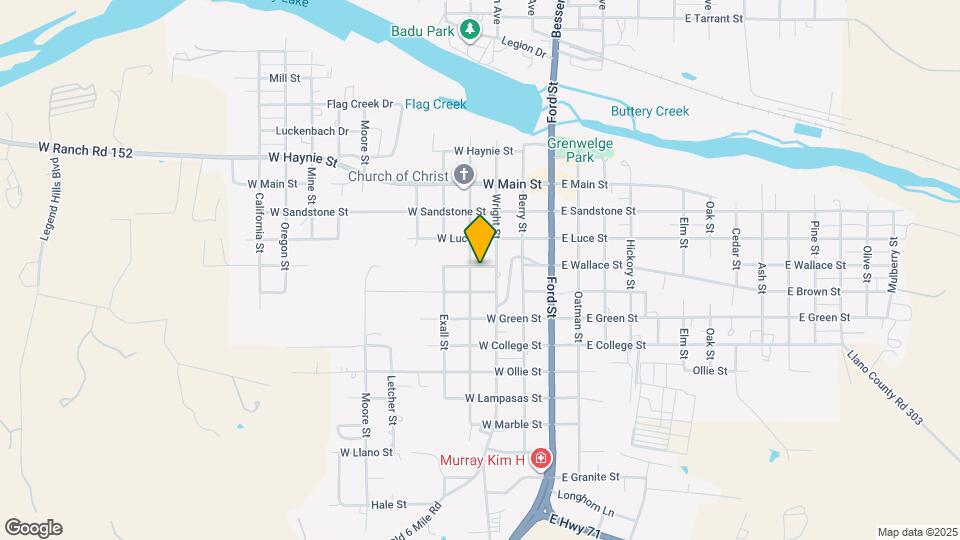 306 W Wallace St Mapa y Detalles de la Ubicación