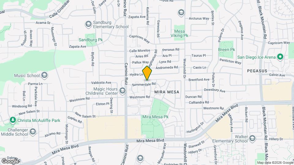 8508 Summerdale Rd Map and Location Details