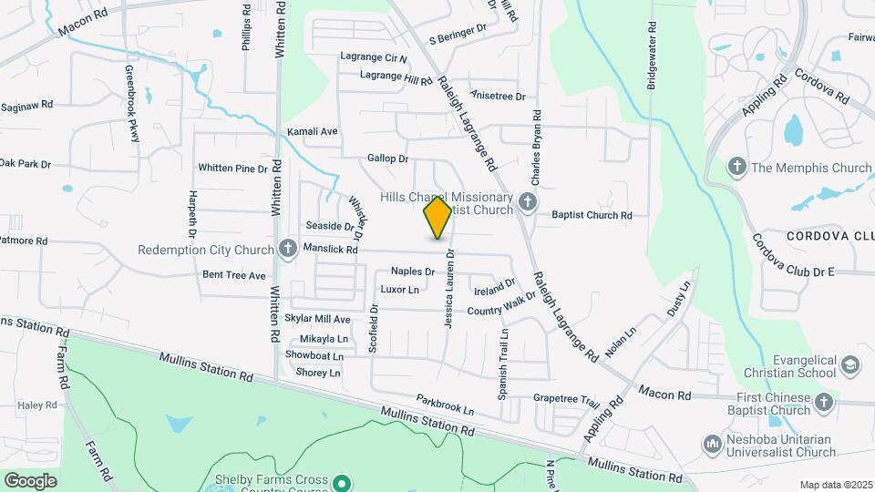 6994 Manslick Rd Map and Location Details