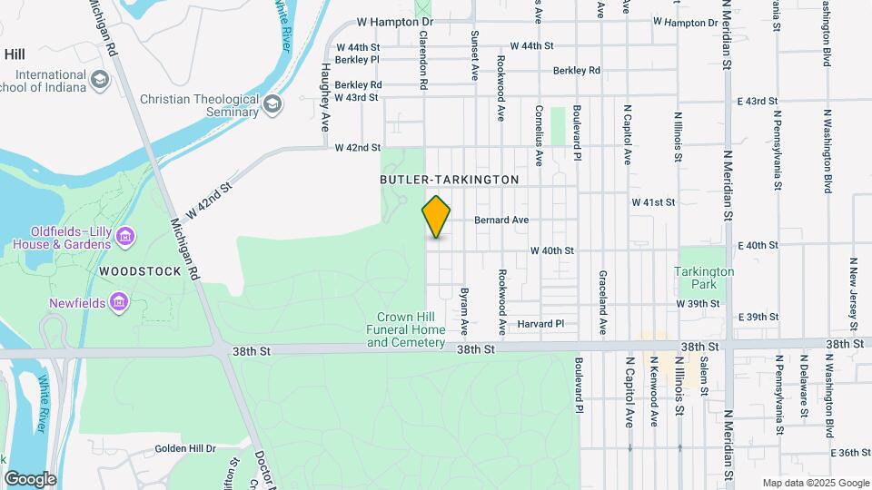 630 W 40th St Map and Location Details