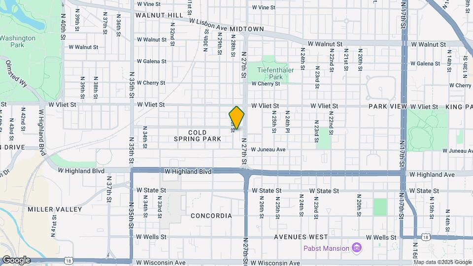 2725 W McKinley Blvd Map and Location Details