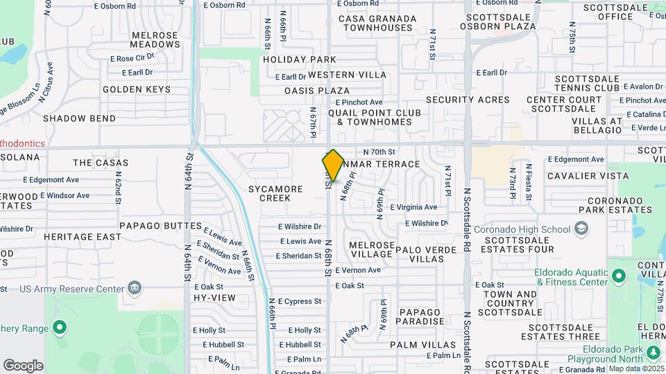 2639 N 68th St Map and Location Details