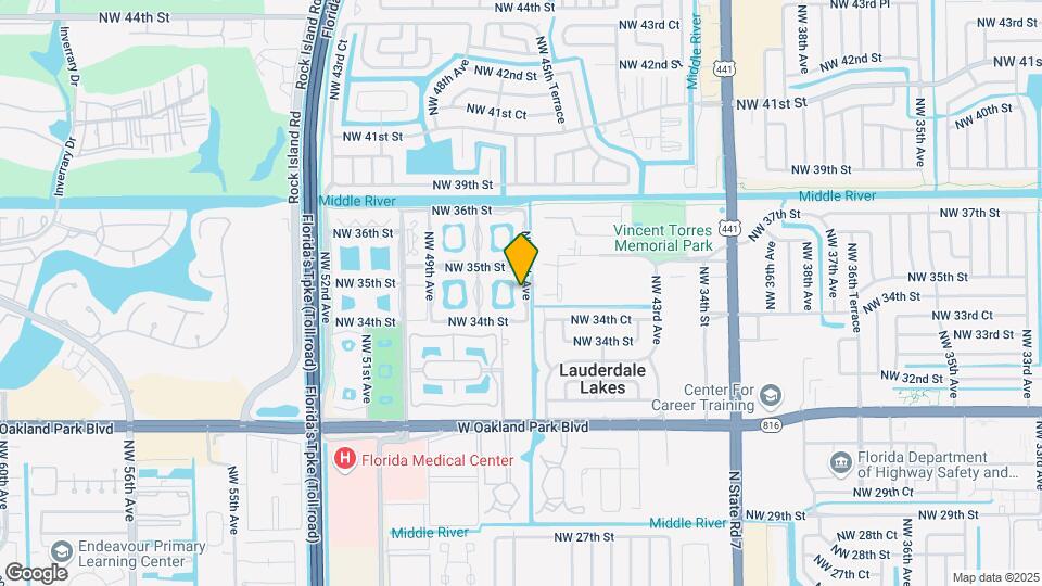 3401 NW 47th Ave, Unit 413 Map and Location Details