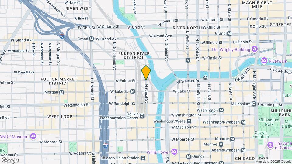 286 N Canal St-Unit -4 Map and Location Details