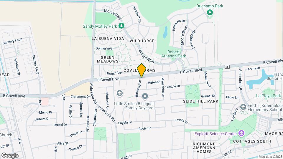 1814 Baywood Ln Mapa y Detalles de la Ubicación