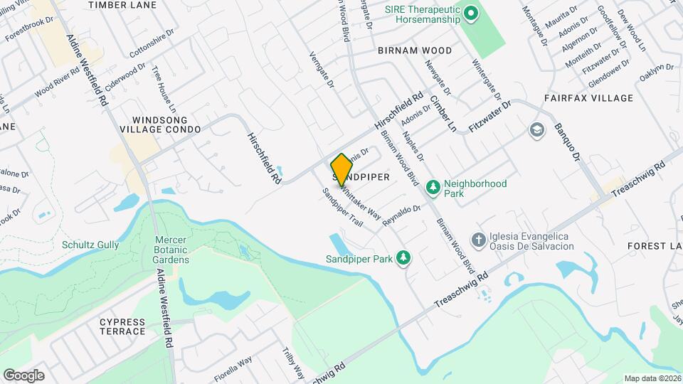 23311 Whittaker Way Map and Location Details