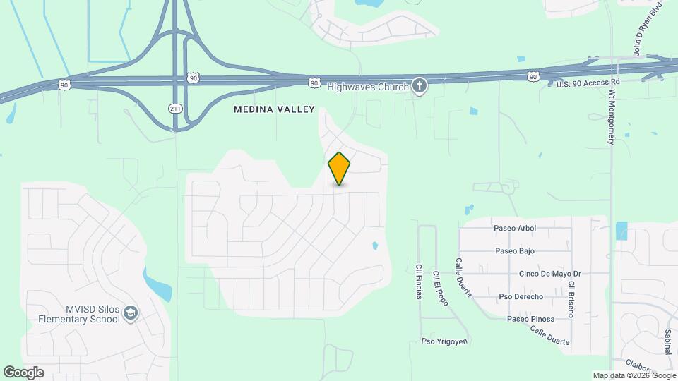 6326 Encore Oaks Map and Location Details